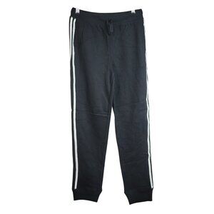 Children's Place Boys Sweatpants Black Large SZ 10 Jogger Pull On Pockets NWT